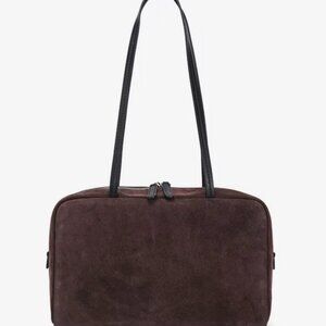 Elegant Suede Genuine Leather Tote Shoulder Bag Women’s Casual Purse